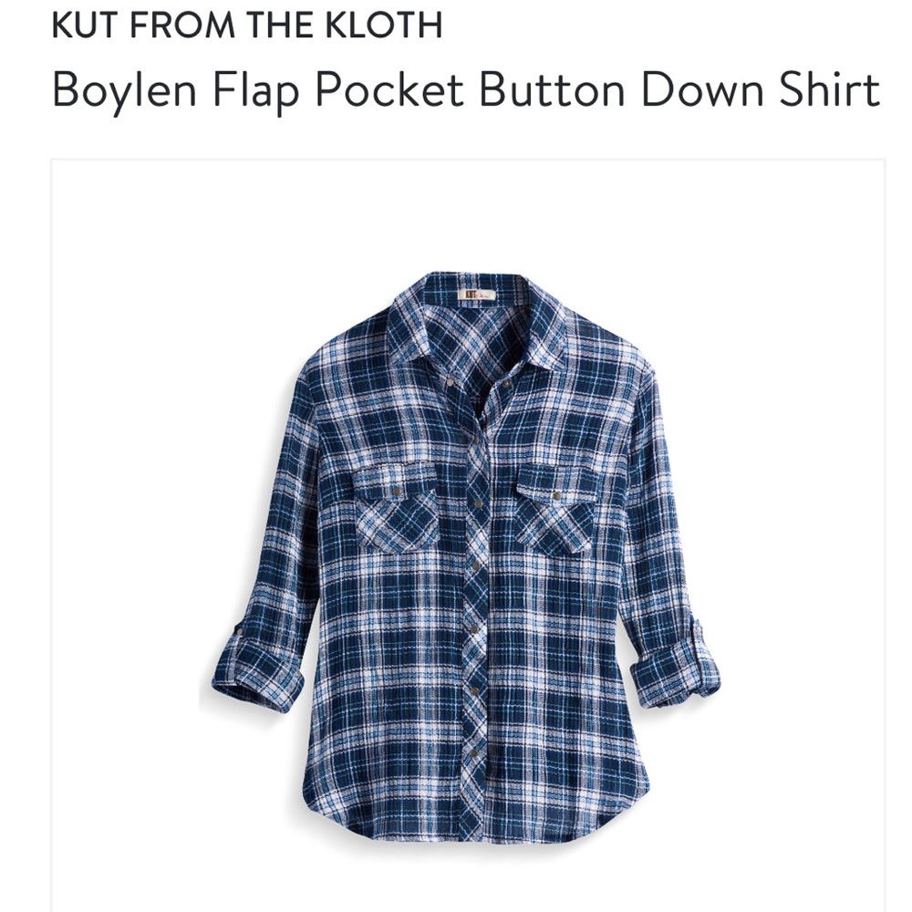 Kut from the Kloth flannel
